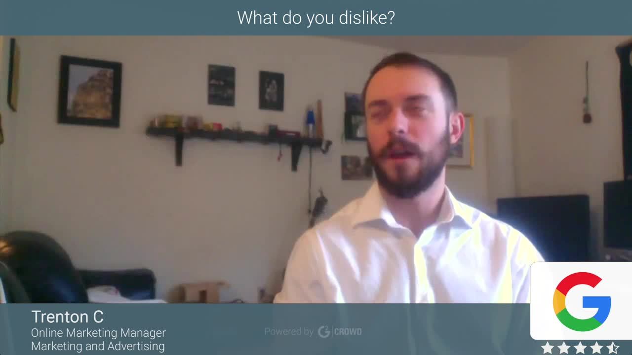 Google Analytics Bewertung von Trenton C.