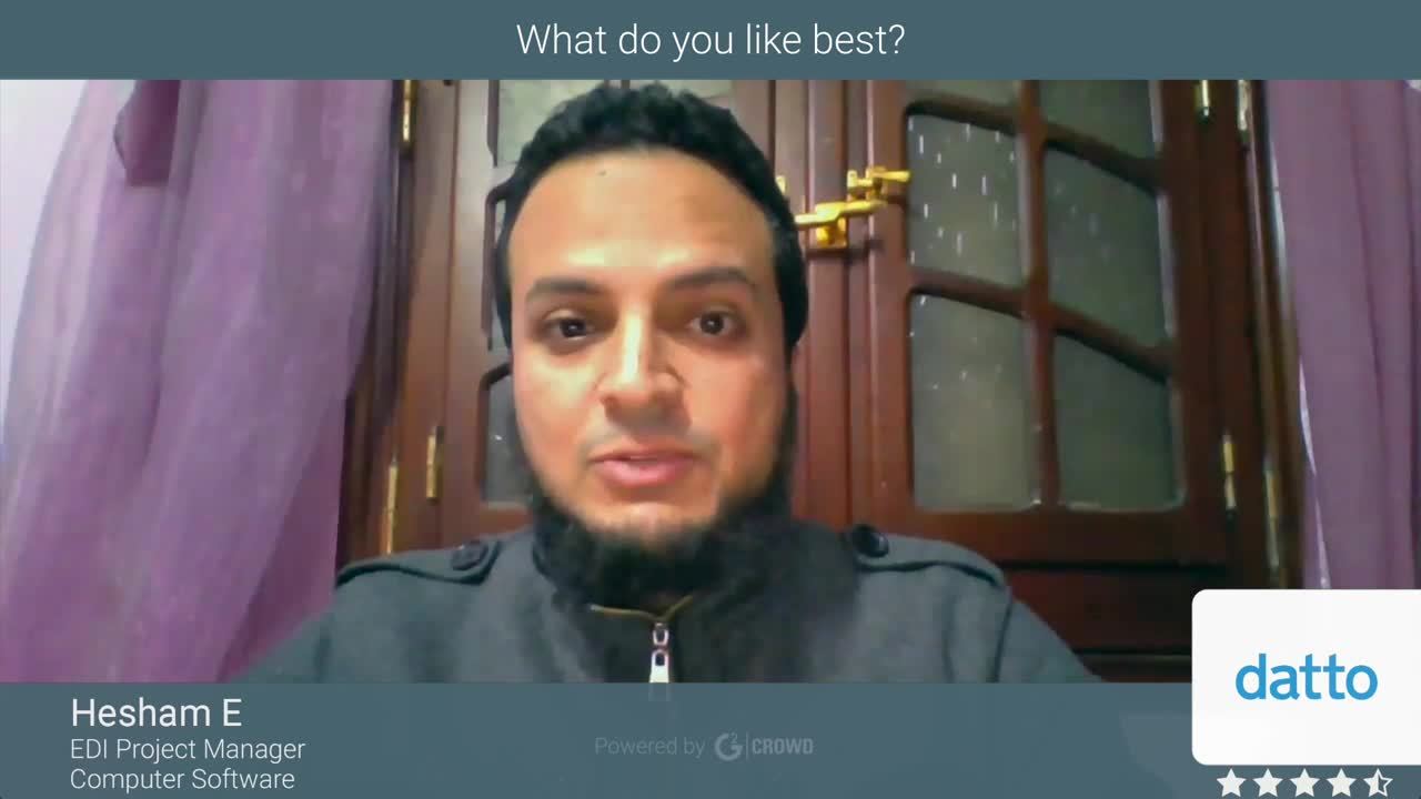 Datto Workplace review by Mahmoud S.