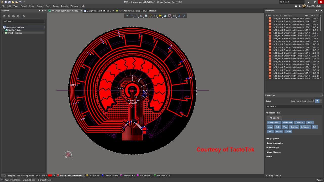 Altium designer проверка схемы на ошибки