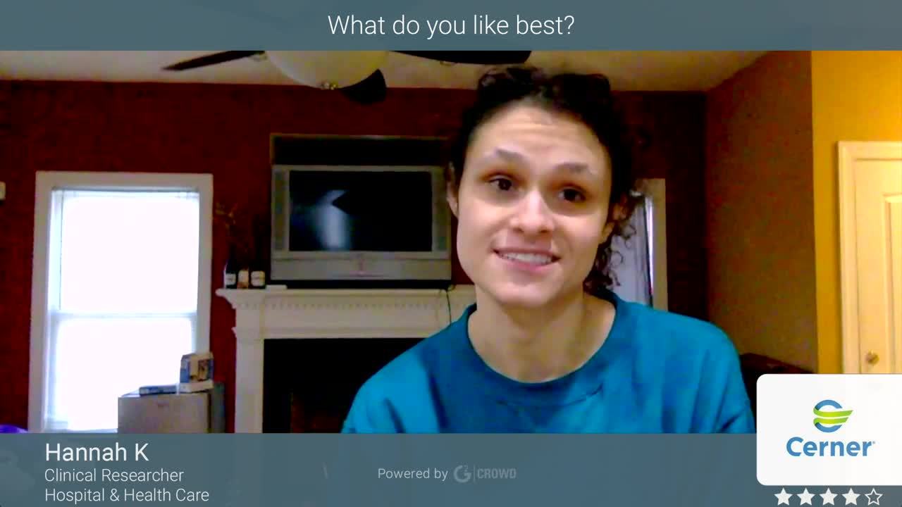 Cerner Wellness review by Hannah K.