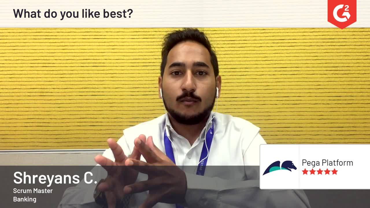 Pega Platform review by Shreyans M.