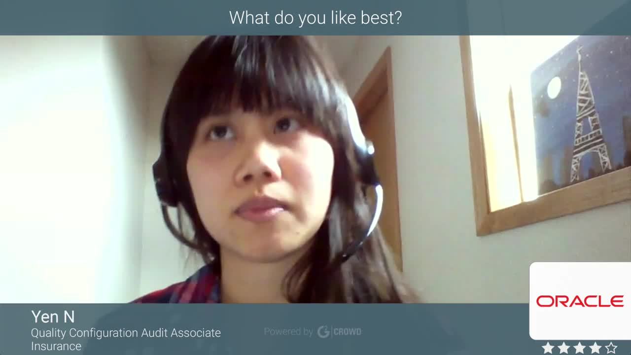 Oracle PeopleSoft review by Yen N.