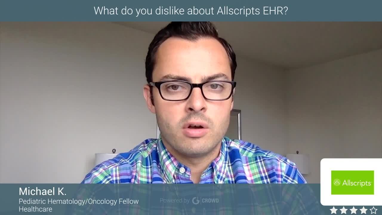 Altera Digital Health - EHR review by Michael K.