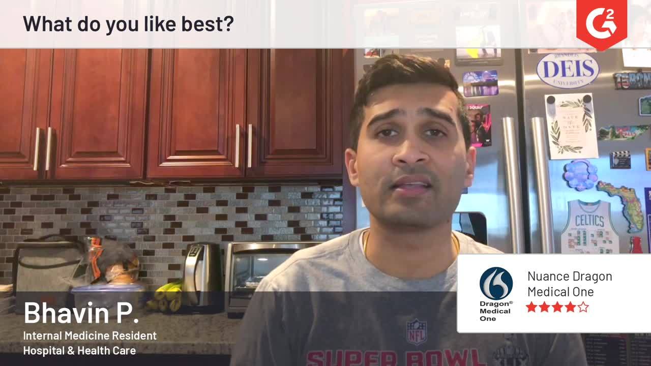 Dragon Medical One review by Bhavin P.